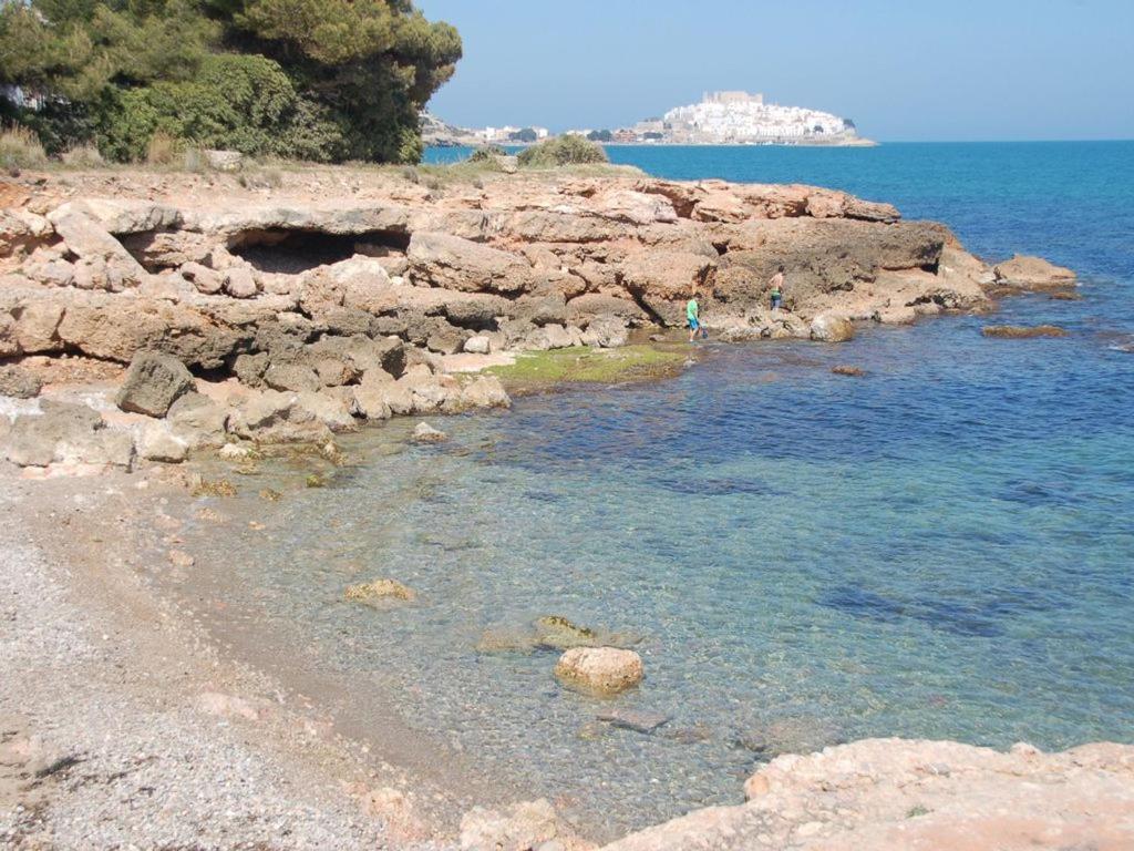 Apartamento Dos Terrazas, Vistas Al Mar. Piscina Peñiscola Zewnętrze zdjęcie