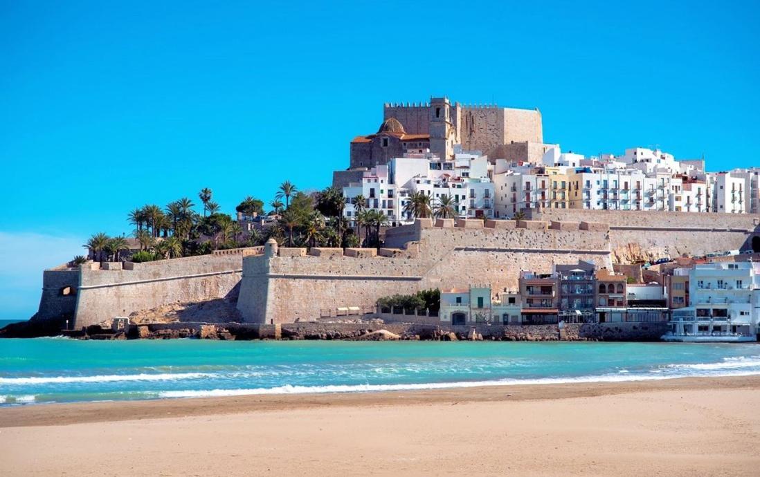 Apartamento Dos Terrazas, Vistas Al Mar. Piscina Peñiscola Zewnętrze zdjęcie